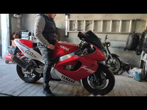Видео: Первый запуск Yamaha YZF1000R Thunderace 2022 г.