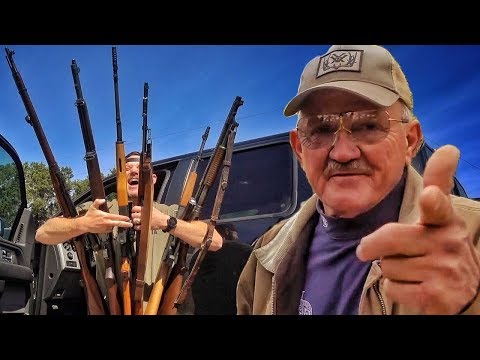 Видео: Мосинка, СКС, почти СВД, древний Винчестер и стрелок-виртуоз | Разрушительное ранчо | Перевод Zёбры
