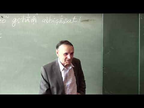 Видео: А. А. Зализняк. Строй ведийского языка. 2015-2016 гг. Лекция 3. 26.09.15