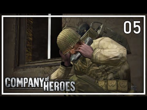 Видео: Company of Heroes [Эксперт + Медалька] ( Монтебур ) #5