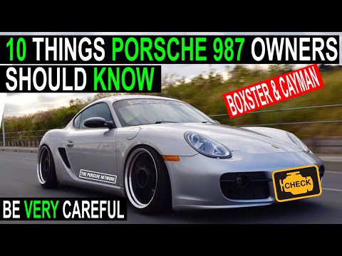 Видео: Porsche 987 — 10 вещей, которые должен знать покупатель — Cayman 987 и Boxster 987 — самые дешёвы...