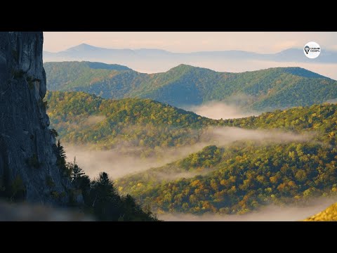 Видео: Наша Сибирь 4К: Скалы Белый город