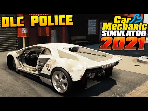 Видео: Новое DLC Police - Реставрация Morena Frizione - Car Mechanic Simulator 2021 #305
