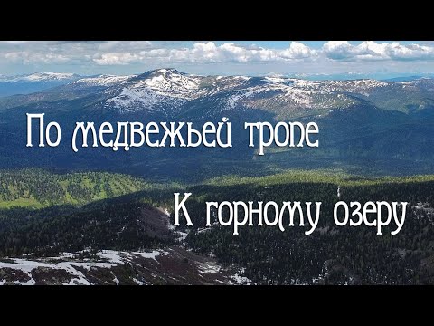 Видео: Убегаю от медведей. Одиночный поход к горному озеру.