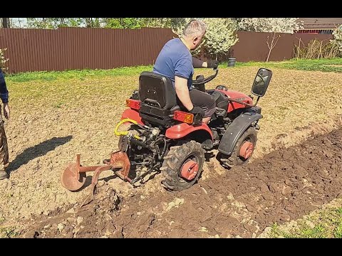 Видео: МТЗ 152. Вспашка + фрезеровка. Весна 2025 года.