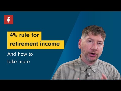 Видео: Правило 4% для пенсионного дохода — и как увеличить доход