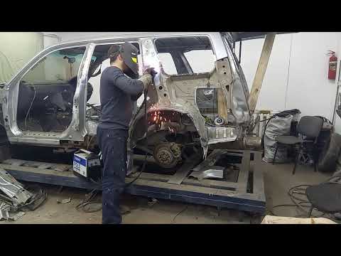 Видео: Subaru Forester кап. ремонт кузова, часть 6, окончание сварочных работ