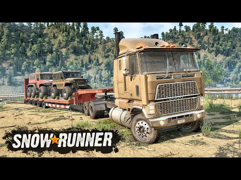 Видео: ВЫТАЩИЛИ ВЕЗДЕХОД ИЗ РЕКИ. SNOWRUNNER