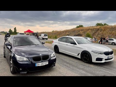 Видео: Заруба по взрослому! Bmw 540 st2 vs BMW 535D st3, Infiniti Q60, Infiniti Q50