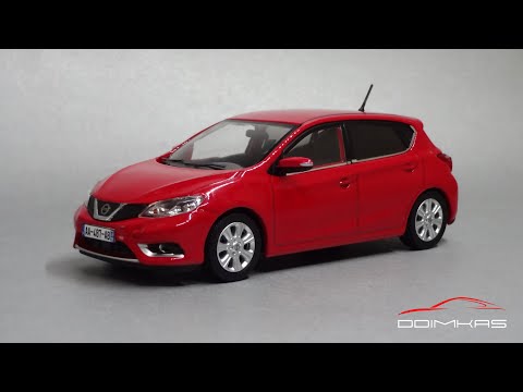 Видео: Nissan Pulsar 2015 || Premium-X Scale Models || Масштабные модели автомобилей 1:43