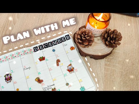 Видео: Оформление планера на Декабрь | Мой ежедневник | Мой планер 2024 |Ведение ежедневника | Plan with me