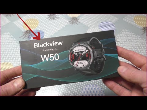 Видео: Смарт-часы Blackview W50, водонепроницаемые с aliexpress.