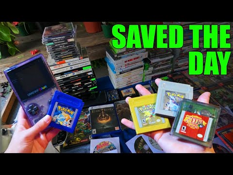 Видео: Этот блошиный рынок оказался настоящей золотой жилой для видеоигр!