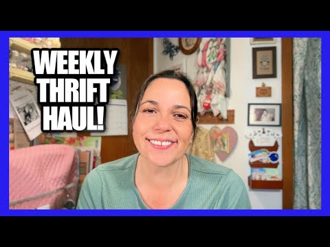 Видео: Еженедельная распродажа! Находки из секонд-хенда и Goodwill для домашнего декора и коллекций!