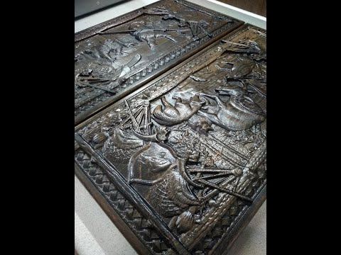 Видео: нарды на ЧПУ