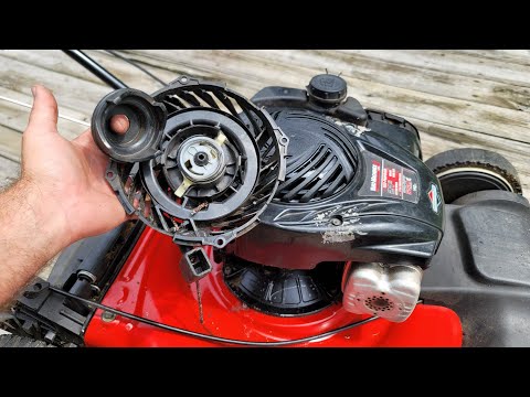 Видео: Замена откатных роликов для садовой машины MTD