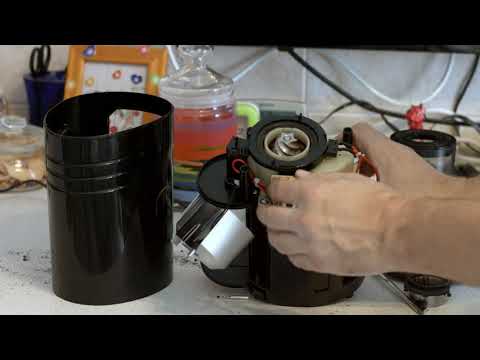 Видео: Rommelsbacher ekm 300, доработка узла помола, для более мелкого помола кофе.