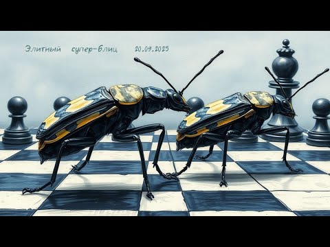 Видео: Элитный шахматный супер-блиц на lichess.org 20/09/2025 г.