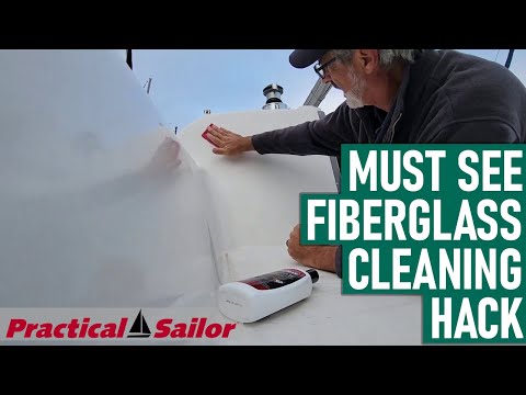 Видео: Лайфхак по очистке лодки из стекловолокна, который вам стоит попробовать!