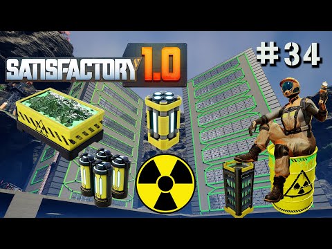 Видео: ПРОДОЛЖАЕМ СОБИРАТЬ ВОЕДИНО ПЛУТОНИЕВЫЙ СТЕРЖЕНЬ SATISFACTORY. №34