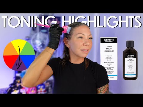 Видео: как тонировать светлые волосы/мелировать в домашних условиях