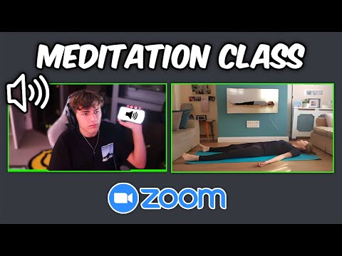 Видео: Тревожный урок медитации в Zoom!
