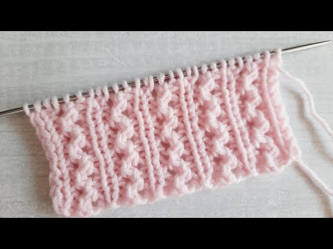 Видео: Очаровательные рельефные вертикальные дорожки для топа, футболки..