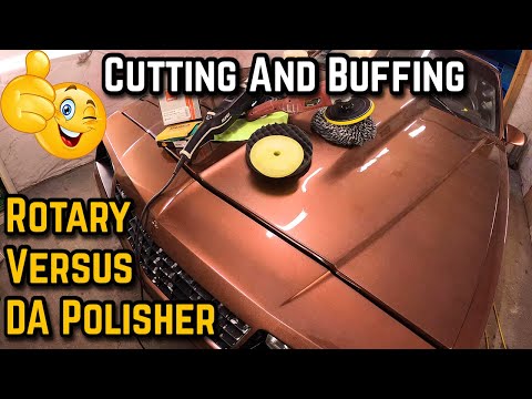 Видео: Как отполировать и обрезать автомобиль после покраски, чтобы удалить апельсиновую корку — полиров...