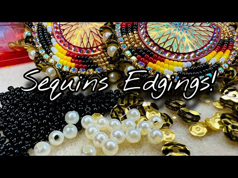 Видео: Блестки и окантовка