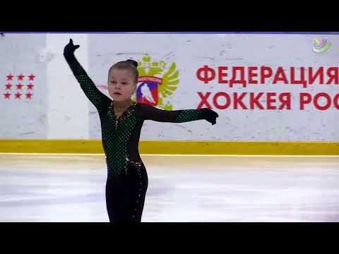 Видео: Ева Пестова,7 лет,  3 юношеский разряд фигурное катание, Ижевск, сезон 2023-2024