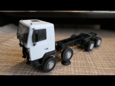 Видео: Постройка Р/У МАЗ-6516 в масштабе 1:43 часть 6