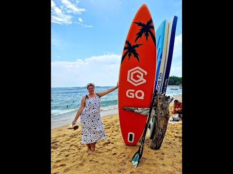 Видео: Индийский океан на Шри-Ланке бушует / местный супермаркет всего, ужин при свечах на пляже Унаватуны