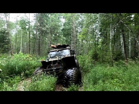 Видео: Охота не за горами Еду в тайгу. Занимаюсь строительством вышки.