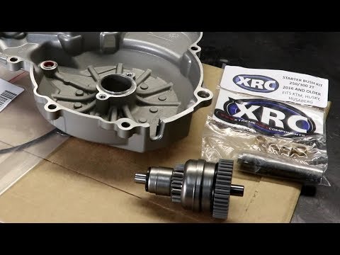 Видео: Ремонт электростартера KTM 300EXC 2017 года