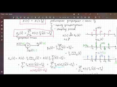Видео: РТЦиС 2021. Лекция 22. Дискретизация аналоговых сигналов. Спектры дискретных сигналов.