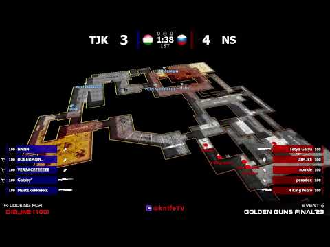 Видео: CS 1.6 LAN-турнир Golden Guns - tjk (Таджикистан) vs nightsnipers (Обнинск)