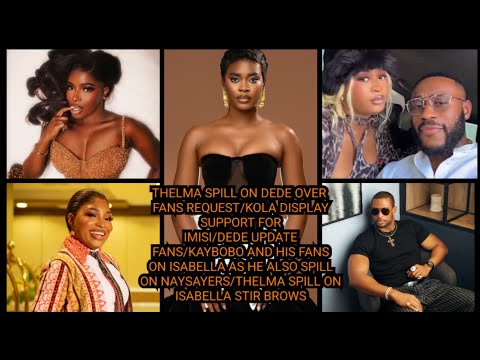 Видео: KOLA DISPLAY ПОДДЕРЖИВАЕТ IMISI/KAYBOBO И ЕГО ПОКЛОННИКОВ НА ИЗАБЕЛЛЕ/ТЕЛЬМЕ, РАСКРЫВАЮЩИХ БРОВИ ...