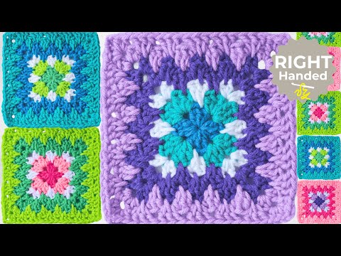 Видео: Создавайте идеальные бабушкины квадраты с шипами каждый раз с помощью этого трюка