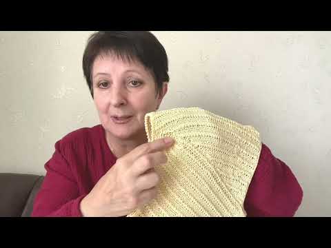 Видео: Смещенный реглан с  пятью (5) регланными линиями. Экспресс МК по вязанию футболки «Параллель» 👍👍