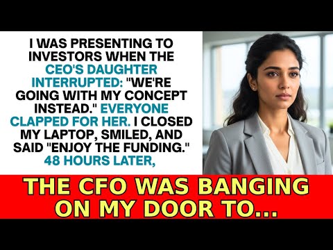Видео: Мою презентацию прервала дочь генерального директора: «Нам больше не нужны ваши идеи». Поэтому я...