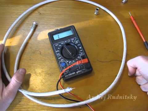 Видео: Поиск и устранение неисправностей ТВ  кабеля