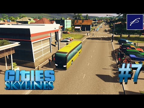 Видео: Общественный транспорт - Cities Skylines Прохождение #7