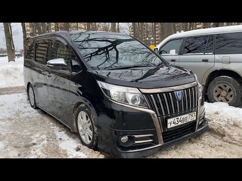 Видео: Toyota Esquire Hybrid. Реальный отзыв владельца. Покупка, постановка на учет, переделки.