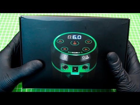 Видео: Aurora-2. Китайская копия Critical ATOM X. Обзор / Aurora-2 tattoo power supply review
