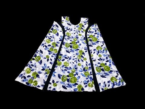 Видео: самый простой способ сшить платье с удивительным перекроем