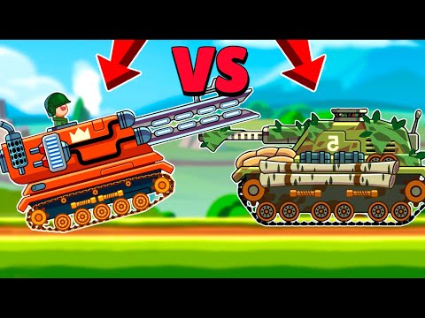 Видео: Танк МАМОНТ против ТИТАНА! КАКОЙ ТАНК ЛУЧШЕ? Танки Hills of Steel