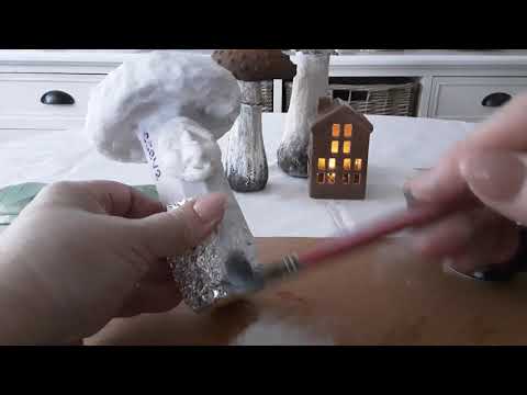 Видео: DIY - гриб ДЕДУШКА - БОРОВИЧЕК - 3 я  часть