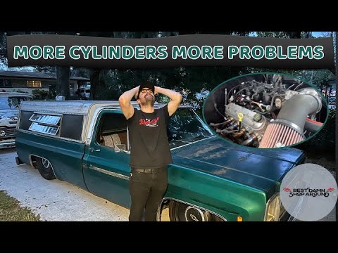 Видео: БОЛЬШЕ ЦИЛИНДРОВ — БОЛЬШЕ ПРОБЛЕМ! ПЕРВЫЙ ПРИВОД (ЗАМЕНА LS)
