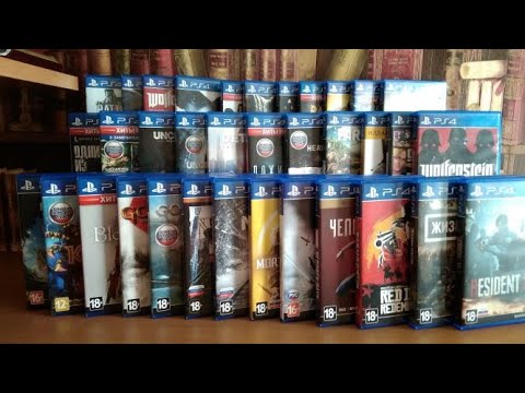 Видео: Моя коллекция игр на PlayStation 4 (PS4)
