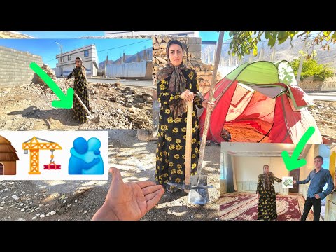 Видео: Строительство дома мечты Захры с помощью заботливого сообщества